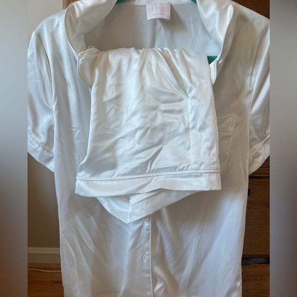 Le Rose Macie Satin Bridal Sleep Set (fits like a small) - Picture 5 of 5